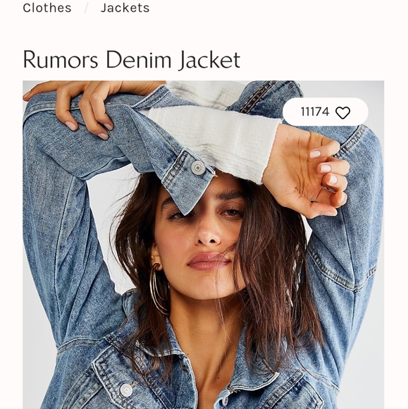 Free People Rumors Denim Jacket - Picture 3 of 3